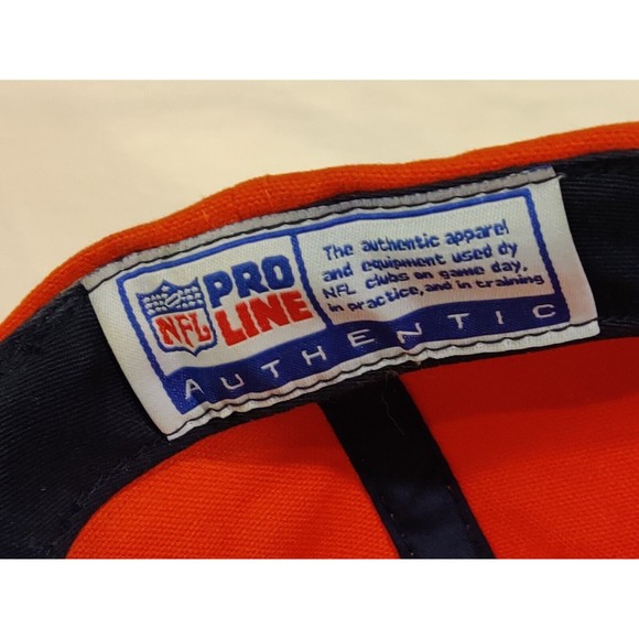 Denver Broncos Pro-Line Cap NFL Team Apparel Hat Velcro Adjustable PUMA - Picture 9 of 10